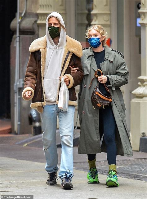 Pregnant Elsa Hosk And Tom Daly Look Happy In Love As They Stroll Arm