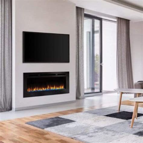 Simplifire Allusion Recessed Linear Electric Fireplace Fergus Fireplace
