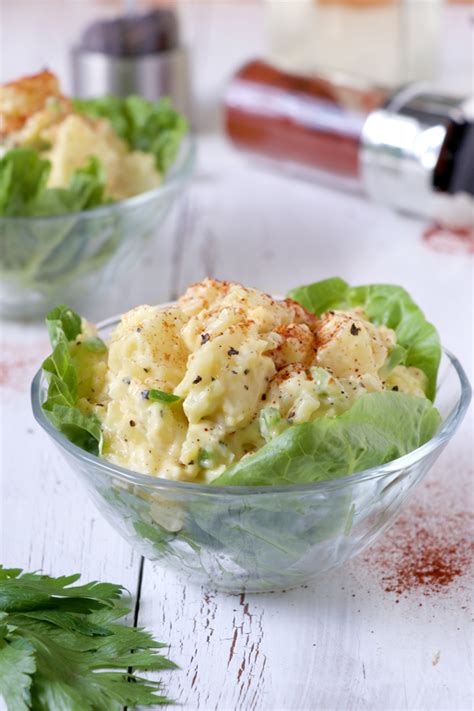 Just to follow the recipe as stated makes a great salad. Easy Creamy Potato Salad Recipe | Foxy Folksy