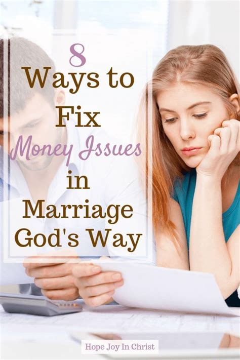 8 ways to fix money issues in marriage god s way money issues in marriage money issues in