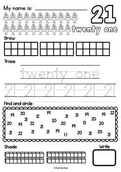tracing worksheets tracing numbers 21 30 preschool worksheet gallery