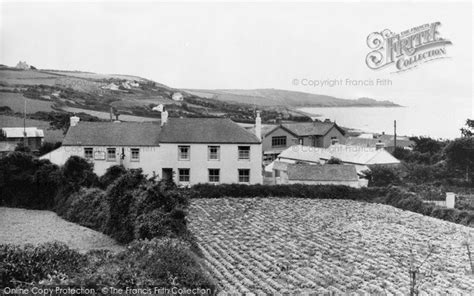 Old Historical Nostalgic Pictures Of Perranuthnoe In Cornwall