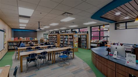 Engaging And Playful Library Media Center Dla Architects