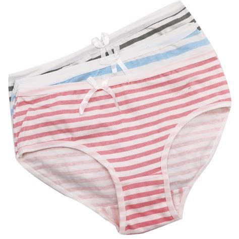 1pcs Striped Womens Underwear Panties Knickers Lingeries Lady Sexy