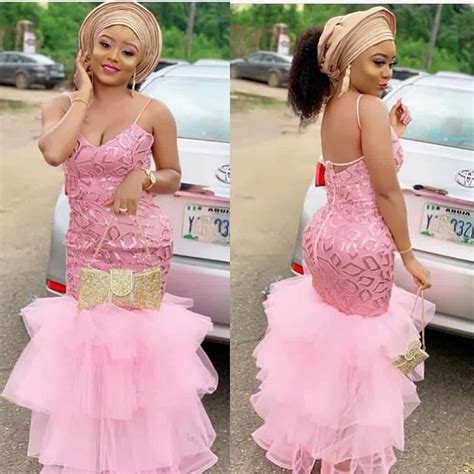 30 Beautiful And Trendy Lace Gown Styles Updated Thrivenaija Long