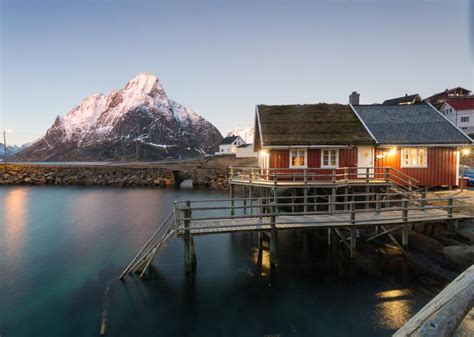 Vacation Home Valen Cabins In Reine Norway