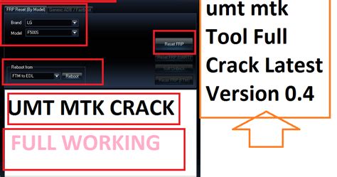 Ultimate Multi Tool Mtk Flash Frp Unlock Done Mtk Tool Crack Tool All Box Crack Tool