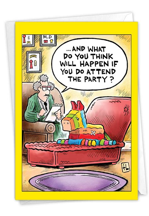 Buy Nobleworks Funny Birthday Card Cartoons Hilarious Comic Humor The