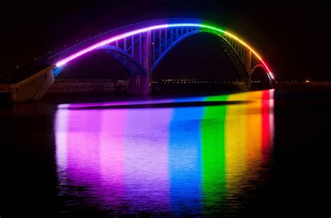 An Inspiring Rainbow Bridge To Color Your Day 10 Pics