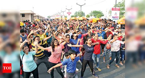 Lucknow Streets Become Happy On Sunday Lucknow News Times Of India
