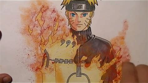 Como Dibujar A Naruto Uzumaki Youtube