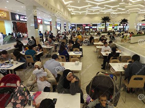 Food Court At Deira City Centre In Dubai Uae Editorial Stock Photo