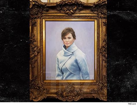 Donald And Melania Trump Portraits On The Way To White House Direct Gossip