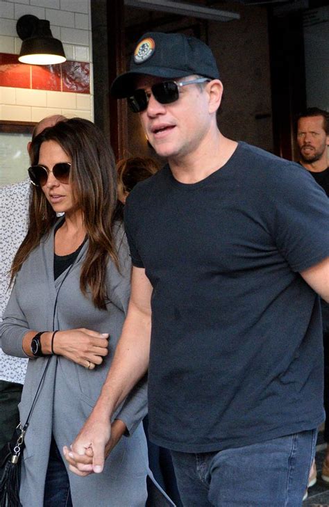 Matt Damon spotted enjoying drinks at The Paddington in ...