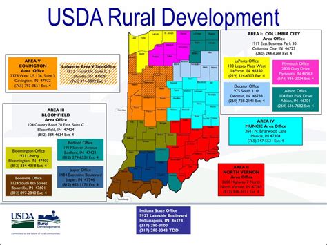 Usda Rural Development Map United States Map