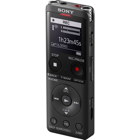 Sony ICD-UX570 Digital Voice Recorder (Black) ICDUX570BLK B&H