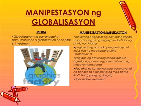 Globalisasyon konsepto at perspektibo inihanda ni: Keren Poster Slogan Tungkol Sa Ekonomiya - Koleksi Poster