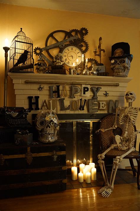 Simple diy home decor crafts. DIY Steampunk Halloween Decorations