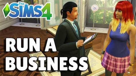 How To Run A Retail Business The Sims 4 Guide Youtube