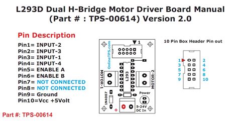 L293d Dual H Bridge Motor Driver Datasheet Wrocawski Informator