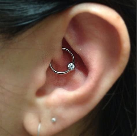 16G Grade 23 Titanium Cartilage Helix Rook Daith Earrings Set
