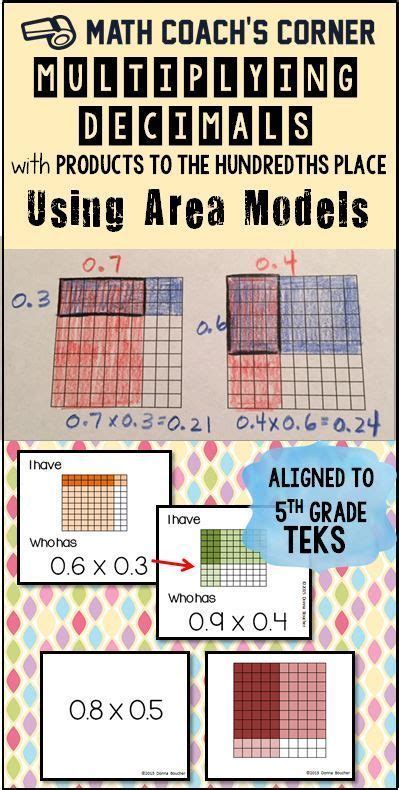 Area Model Decimal Multiplication Worksheet