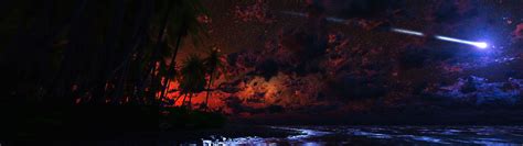 Download, share and comment wallpapers you like. Shooting Star Dual Monitor Wallpaper 3840x1080 | Fond ...