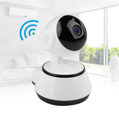 Wifi Ip Camera Motion Detection Ir Night Vision Indoor 360° Coverage