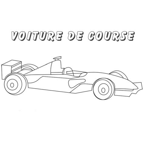 Tu pourras personnaliser ton bolide comme tu le veux. Coloriage voiture de course - Formule 1 avec pilote - Tête ...