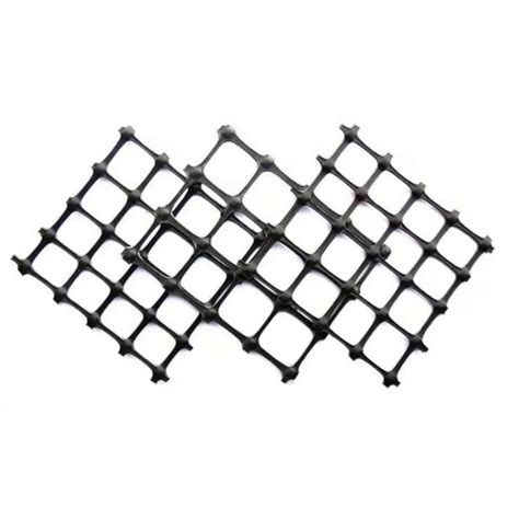 Reinforcement Biaxial Plastic Geogrids Mesh For Road Construction