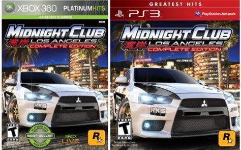 Midnight Club Los Angeles Complete Edition Coming To Ps3 And Xbox 360