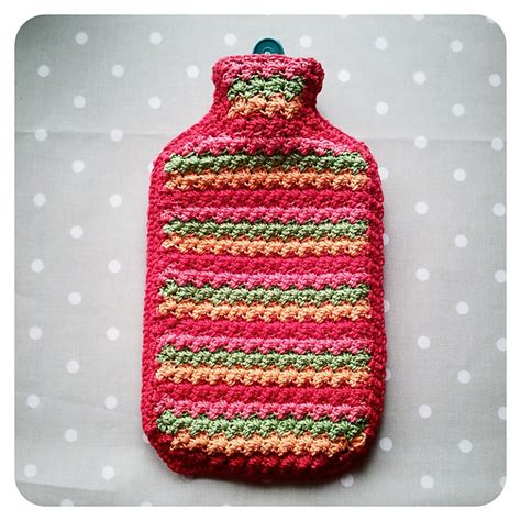 Ravelry: Cozy :: Hot Water Bottle Cover pattern by Crochet Tea Party
