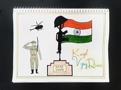 Share More Than 136 Kargil Diwas Drawing Seven Edu Vn