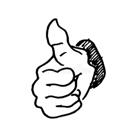 Thumbs Up Doodle Stock Illustrations 2419 Thumbs Up Doodle Stock