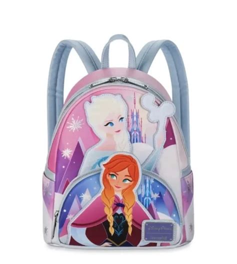 Anna Elsa Frozen Castle Disney Loungefly Backpack Picclick