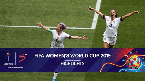 Fifa Women S World Cup Usa Vs Netherlands Highlights Youtube