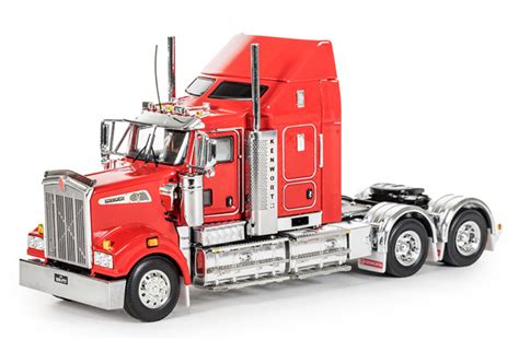 150 Diecast Scale Model Of Kenworth T909 Truck Rosso Red Drake
