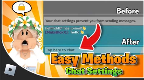 Fixed How To Fix Your Chat Settings Prevent You From Sending Messages