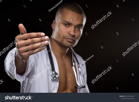 Sexy Naked Doctor Inviting You His Stock Photo Shutterstock