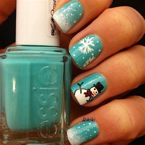 Las uñas crecen a una velocidad promedio de 0,1 mm/día (1 cm cada 100 días o unos 4 mm al mes). DISEÑO NAVIDEÑO PARA UÑAS PASO A PASO - Bella en Casa