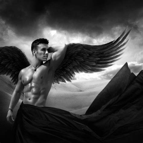 Men With Wings 😇 Fallen Angel Male Angel Male Angels