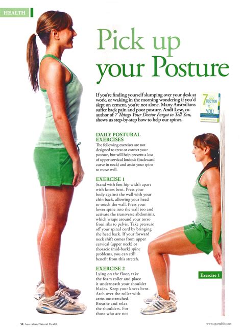 Exercises To Improve Your Posture And Bring Relief To Your