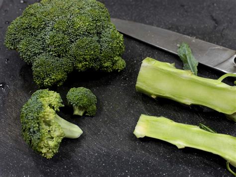 Broccoli Stems Are Edible And Nutritious