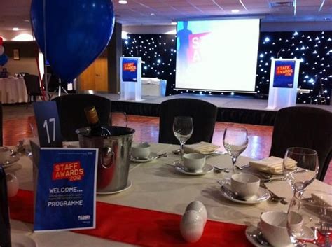 #SWBHawards the tables all done up ready for the awards to begin | Staff awards, Awards ceremony ...