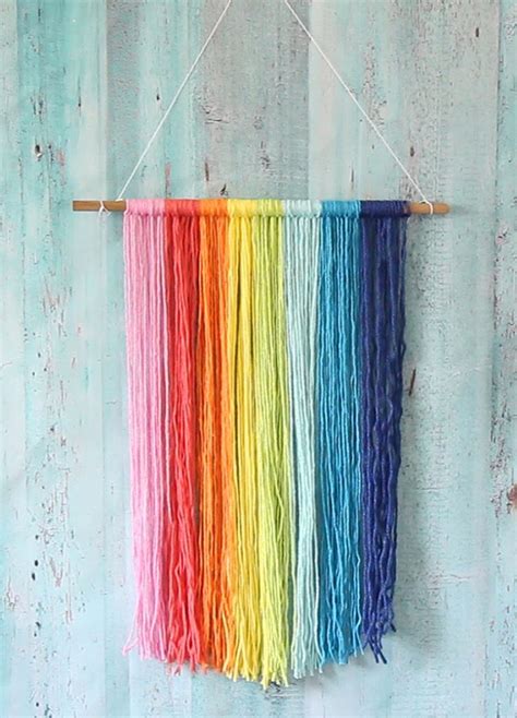Rainbow Macrame Wall Hanging - The Craft Patch