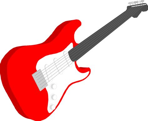 Vector Red Guitar Png Photos Png Mart