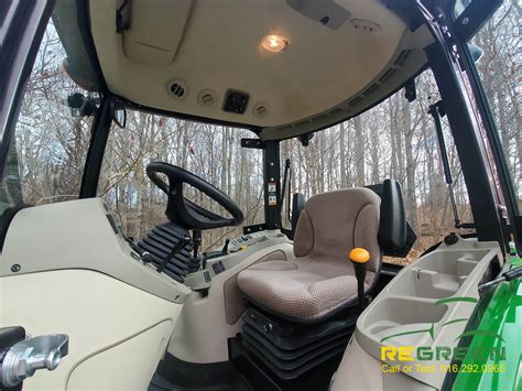 Loaded John Deere 4052r Compact Cab Tractor And Self Leveling Loader With