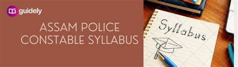 Assam Police Constable Syllabus Syllabus Pdf Exam Pattern