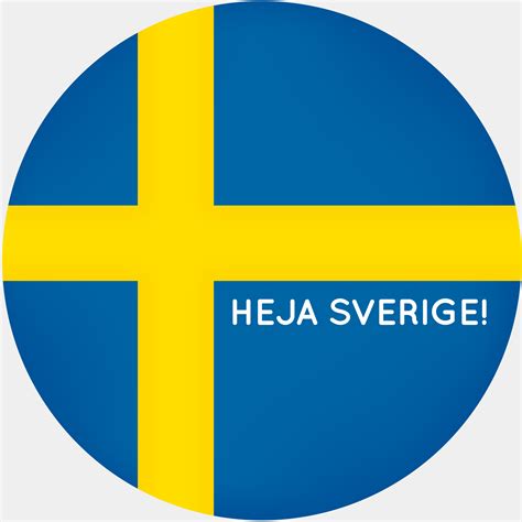 Sweden (/ ˈ s w iː. Heja Sverige tårtbild