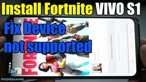 Xiaomi, oppo, vivo and more fortnite android download devices. VIVO S1 Install Fortnite.apk Update Fix Devices not ...